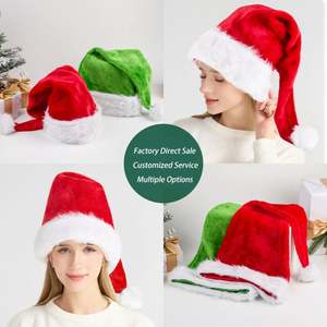 Chapeaux de Noël doux personnalisés avec motif Père Noël pour adultes, unisexe, toutes saisons, extra longs, pour fêtes et célébrations - Product Image 6