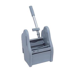 Spremi-mop Industriale con Cesto in Plastica Grigia e Pedale in Metallo, Tipo a Bloccaggio Manuale, per Uso Domestico - Product Image 1
