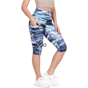 Celana pendek Yoga Fitness olahraga celana pendek tanpa celana dalam grosir mulus seksi Push Up kualitas tinggi Pluz ukuran Moq celana pendek Yoga 3Xl