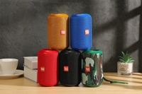 Speaker Portabel Nirkabel TG264 Plastik Versi BT 5.0 Boombox Stereo Outdoor USB AUX 5-10W PC Smartphone Radio Baterai Sentuh