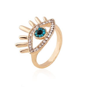 MOT2019005 MoyaMiya Vintage piedra Miyuki de mal ojos anillo Ojo turco <span class=keywords><strong>Bisuteria</strong></span> anillo de Joyería <span class=keywords><strong>Al</strong></span> por <span class=keywords><strong>mayor</strong></span> de China - Product Image 2