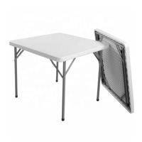 Ensemble de chaises pliantes d'extérieur en plastique PEHD pour banquets, mariages, pique-niques, camping, événements pour cours, restaurants et hôtels