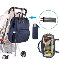 Tas Ransel Ibu Kapasitas Besar Tahan Air Super Ringan Multi-Fungsi Penyimpanan Susu Pemisah Basah Kering untuk Ibu