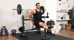 Máy tập thể dục tại nhà, ghế tập tạ có thể điều chỉnh trọng lượng, thiết bị tập luyện, ghế tập tạ, ghế tập gym - Product Image 5