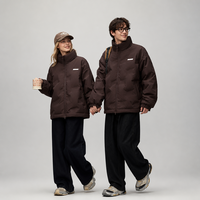 Manteau d'hiver tendance pour couple, 90 % duvet, coupe-vent, imperméable, doudoune pour femme, style streetwear pour les trajets quotidiens