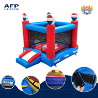 Château gonflable pour enfants AirFunPro en PVC, populaire, pour l'extérieur, avec une capacité de 10 personnes