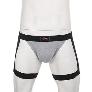 Intimo stringato europeo e americano alla moda Nightclub T-back da uomo intimo Sexy Sexy a vita bassa slip in puro cotone - Product Image 6