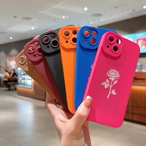 Funda de teléfono móvil con diseño de Rosa TPU suave, producto a la moda, 1 muestra, con protección para cámara, <span class=keywords><strong>2022</strong></span> - Product Image 2