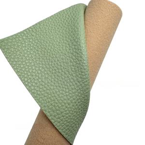 28x20.5 सेमी रंगीन क्लासिक फाइन लीची पैटर्न पेबल लाची पैटर्न पेबल लिची नकली चमड़े की चादरें - Product Image 4