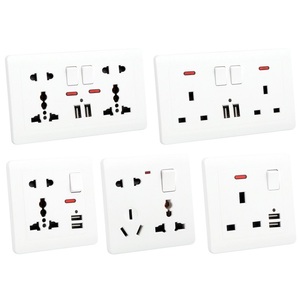 US UK EU Standard Electrical Wall <b>Sockets</b> Power Outlets Wholesale - Product Image 6