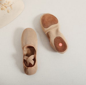 Zapatillas de Ballet para mujer, zapatos elásticos de suela blanda para niños, zapatillas de Ballet de lona, zapatos plegables, zapatos de <span class=keywords><strong>baile</strong></span> <span class=keywords><strong>latino</strong></span> para mujer - Product Image 1