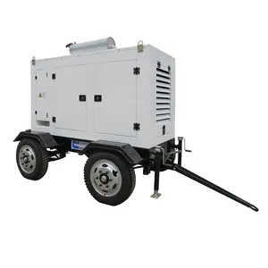 20kva 30kva 40kva 50kva 60kva 80kva 100kva generatore Diesel trifase contenitore Mobile silenzioso aperto