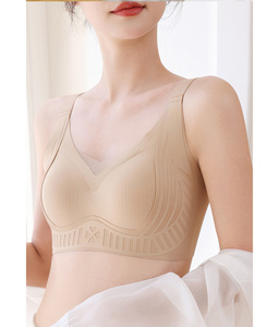 CHUANGERM OEM Sujetador sin Costuras para Mujer, Minimizador, con Soporte y Realce Suave, Efecto Push-up y Alisador de Espalda - Product Image 1