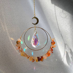 Atrapasoles de Cristal Natural de Alta Calidad al por Mayor, Atrapasoles Colgantes <span class=keywords><strong>para</strong></span> Decoración - Product Image 1