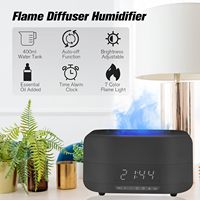 Diffuseur d'huiles essentielles intelligent à ultrasons avec lumière 3D à 7 couleurs, lecteur de musique, diffuseur d'arômes avec minuterie et télécommande