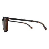 Lunettes de soleil carrées classiques en plastique écaille de tortue, verres polarisés marron, protection UV400, anti-reflets, pour activités de plein air et voyages, pour adultes
