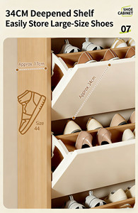 Eco Friendly Ultra-thin Flip Bucket <strong>Shoe</strong> Cabinet, Entrance Door Storage Cabinet, New <strong>Shoe</strong> <strong>Rack</strong> <strong>on</strong> <strong>the</strong> <strong>Wall</strong> - Product Image 5