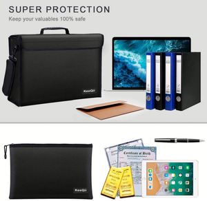 CUSTOM Large Office & School Fireproof <b>Document</b> <b>Bag</b> 's Favorite Hot Selling File Organizer Fire Material Case - Product Image 5