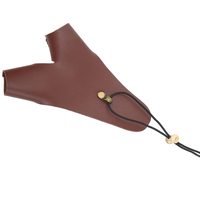 Gants de patrouille légers pour hommes, en cuir, pour l'extérieur, protection contre les flèches, accessoires de tir à l'arc