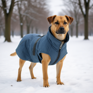 Abrigo Riom Talla XXL Azul Oscuro para Perro, Chaqueta Impermeable para Invierno - Product Image 3