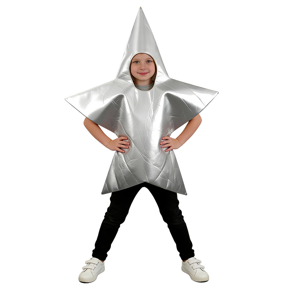 Silver five-pointed star