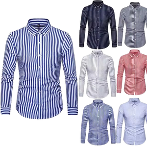2025 nuova collezione estiva camicie <span class=keywords><strong>Casual</strong></span> da <span class=keywords><strong>uomo</strong></span> di alta qualità <span class=keywords><strong>abbigliamento</strong></span> in maglia traspirante per la stagione autunnale - Product Image 3