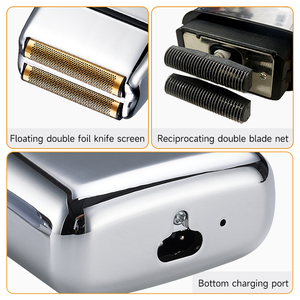 Nhà sản xuất máy cạo râu điện Barber dao cạo râu tông đơ chuyên nghiệp qua lại không dây USB - Product Image 3