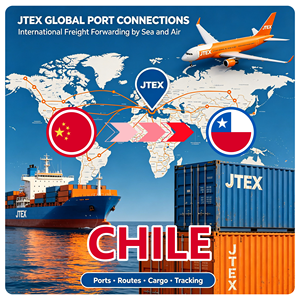 Transitaire professionnel, service de transport multimodal, LCL DDP, expédition maritime et aérienne de Chine vers le Chili - Product Image 1