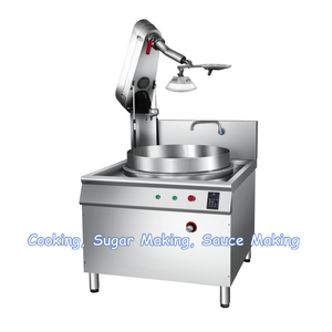 <span class=keywords><strong>Wok</strong></span> électrique à brûleur unique en acier inoxydable automatique pour usage domestique et hôtelier - Product Image 3