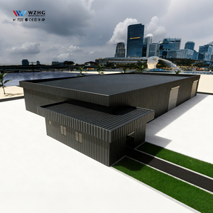 مستودع هيكل فولاذي مسبق الصنع يستخدم كحظيرة طائرات للمطارات، حظيرة طائرات فاخرة منخفضة التكلفة مع غرف - Product Image 1