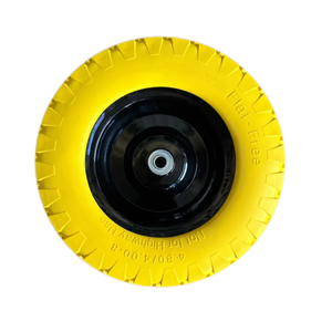 Poliuretano duradero 4,80 4,00-8 PU Rueda neumática sin planos Estilo semiautomático Hecho para un uso duradero - Product Image 1