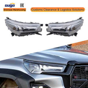 Phare LED GUGO Hilux Revo pour Toyota Hilux Rocco 2020-2024, ensemble <span class=keywords><strong>de</strong></span> phares avant, éclairage <span class=keywords><strong>de</strong></span> style, kit carrosserie Hilux - Product Image 1