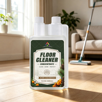Nettoyant pour sols multifonctionnel à action profonde, facteur de brillance, détergent liquide à séchage rapide, 500 ml, pour sols en bois, carrelage, marbre