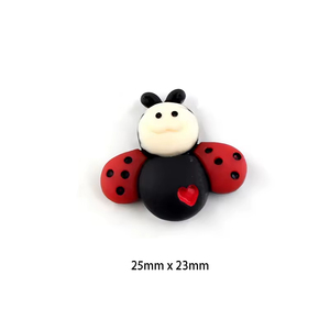 Cabujones de resina con reverso plano y diseño de flores de animales pequeños bonitos para niños, broche de pinza para el pelo, adornos artesanales de resina para uso de recuerdo de niños - Product Image 4