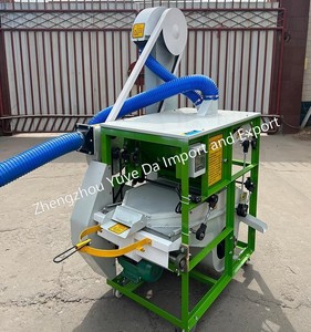 Máquina de tamiz de limpieza de granos comercial móvil Selector de semillas de girasol Máquina de destoing de cacahuetes - Product Image 2