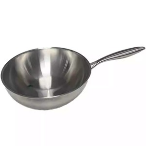 Sheng Baiyi Stainless Steel Wok 316 Steel Three Layer Bottom Pfoa Free Induction Gas Stove Compatible - Product Image 4
