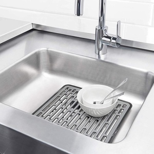 Cina BSCI Fornitore di Nuovo Da Cucina In Silicone Dissipatore di Mat, Su Misura Lavello Stuoia - Product Image 6