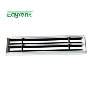 Difusor Lineal de Aluminio Extruido Impermeable, Rejilla de Ventilación Ajustable Tipo Garra, Rejillas de Ventilación de Techo para HVAC en Edificios - Product Image 5