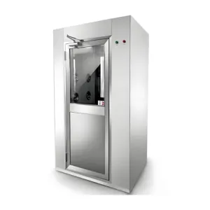 GMP/ISO/CE sertifikaları olmayan toz odası kullanılan kaplamalı çelik/SS304/SS316 hava duşu personel için otomatik kayar kapı
