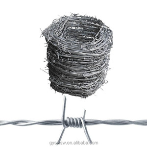कांटेदार तार 18 गेज वास्तविक बार्ब तार रोल बाड़ के लिए 40 फीट बार्बवायर रोल, बेसबॉल बैट, पक्षी फीडर, बगीचे और शिल्प - Product Image 1