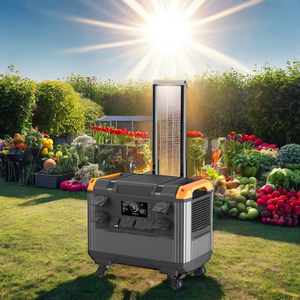 Générateur de batterie au Lithium 3000w LiFePO4 générateur solaire centrale électrique Portable 110/220V AC prise batterie externe - Product Image 2