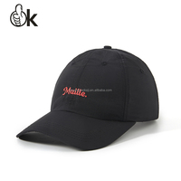 Gorra de Béisbol Deportiva Unisex de Algodón, 6 Paneles, Ajustable, con Logotipo Bordado Transpirable