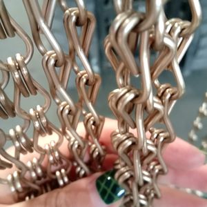 <span class=keywords><strong>Moustiquaire</strong></span> en maille chaîne durable à double crochet galvanisé pour la décoration intérieure - Product Image 4