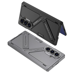 Protector de Pantalla de Vidrio Templado Transparente de Alta Calidad para <span class=keywords><strong>Samsung</strong></span> Z Fold 7 6 5, Funda con Soporte Oculto Antigolpes - Product Image 5