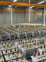 Transformateur de distribution d'énergie de type boîte, préfabriqué, compact, extérieur, pour l'exploitation minière, IP54, 3150 kVA, triphasé, 480 V