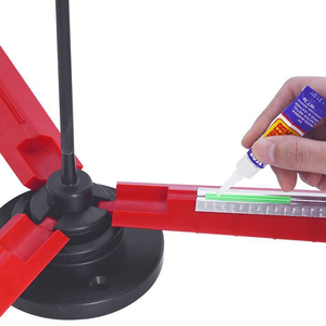 New Bắn Cung Fletching Jigs Bắn Cung Mũi Tên <span class=keywords><strong>Fletchers</strong></span> Có Thể Dính 3 Cái Mũi Tên Fletchings /Vanes - Product Image 5