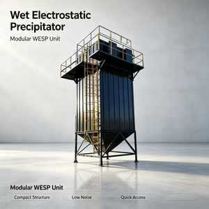 Precipitador Electrostático (ESP) Tubular Comercial para Reciclaje <span class=keywords><strong>de</strong></span> Baterías <span class=keywords><strong>de</strong></span> Plomo-Ácido, Fundición y Purificación <span class=keywords><strong>de</strong></span> Gases - Product Image 5