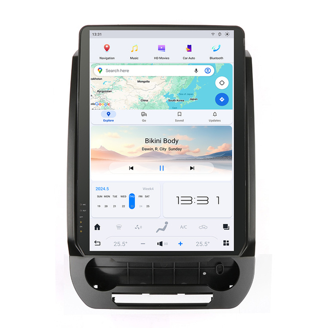 Latest Upgrade 14.4inch Android Car Radio GPS Navigation Multimedia Auto Head Unit DVD Player for Ford Expedition 2018+