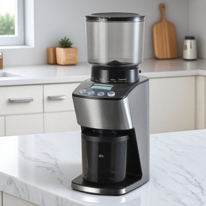 <span class=keywords><strong>Molinillo</strong></span> de café, rebaba cónica de 40mm, 350g, capacidad de grano, grado comercial, cero AGLOMERACIÓN - Product Image 1