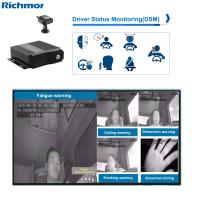 Boîte noire de voiture 4CH 1080P DVR mobile 4G WiFi GPS G-sensor ADAS DSM MDVR Système de caméra CCTV